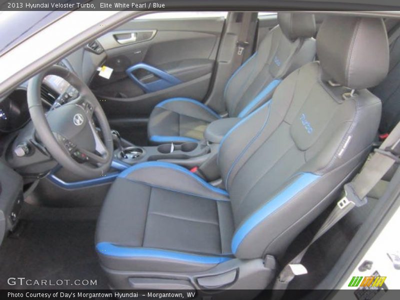 Front Seat of 2013 Veloster Turbo
