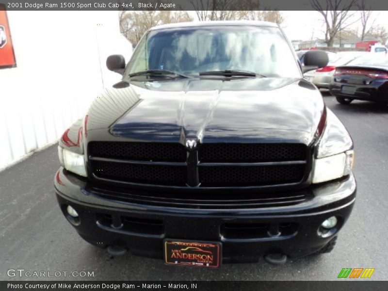 Black / Agate 2001 Dodge Ram 1500 Sport Club Cab 4x4