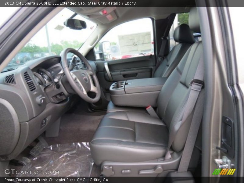  2013 Sierra 2500HD SLE Extended Cab Ebony Interior