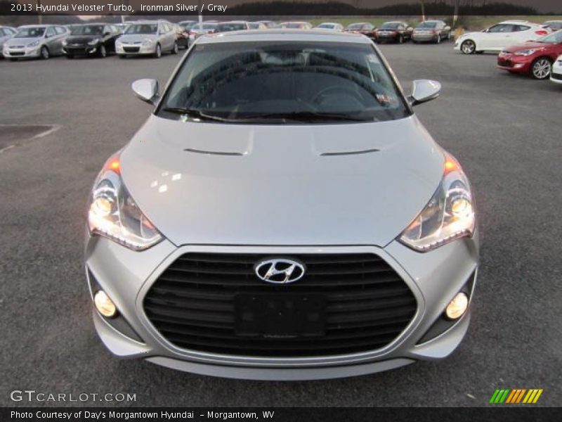 Ironman Silver / Gray 2013 Hyundai Veloster Turbo