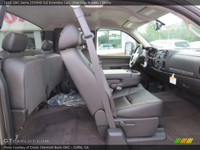  2013 Sierra 2500HD SLE Extended Cab Ebony Interior