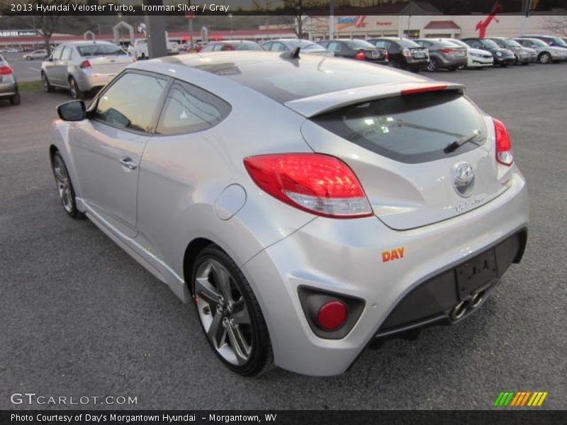 Ironman Silver / Gray 2013 Hyundai Veloster Turbo