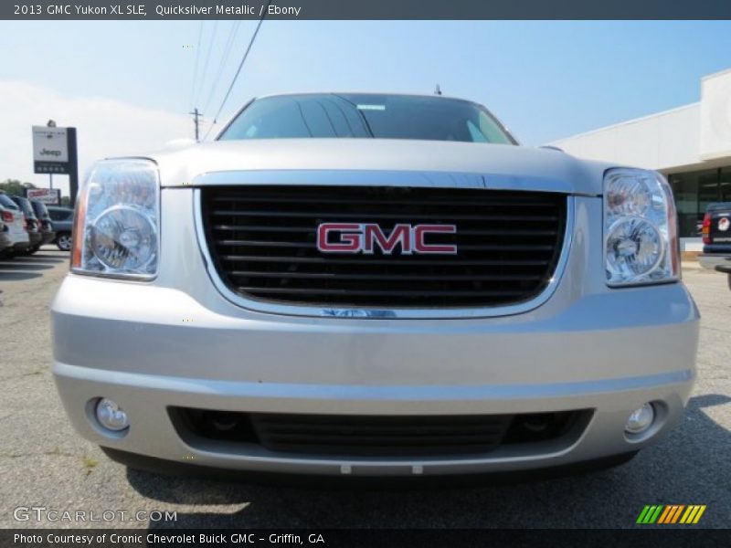 Quicksilver Metallic / Ebony 2013 GMC Yukon XL SLE