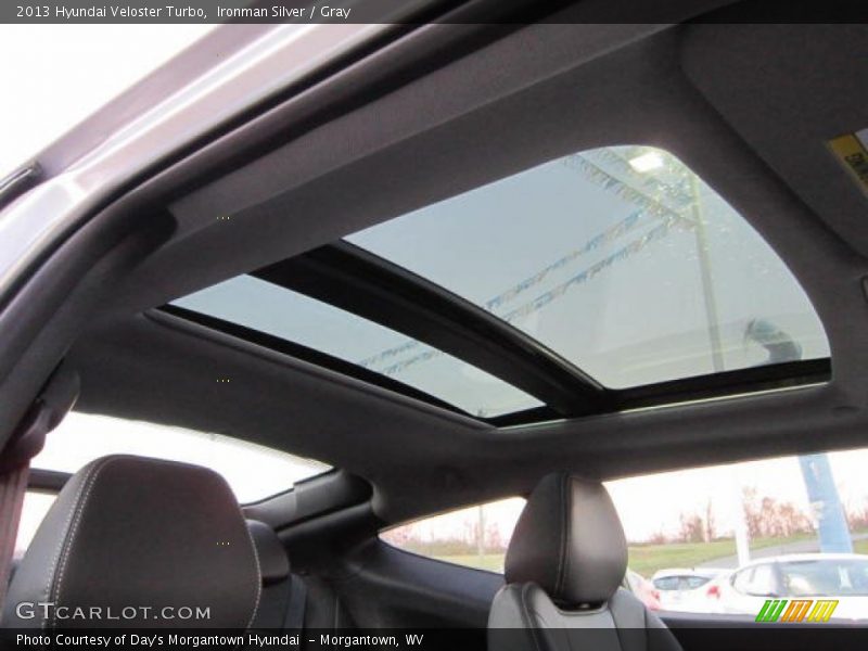 Sunroof of 2013 Veloster Turbo