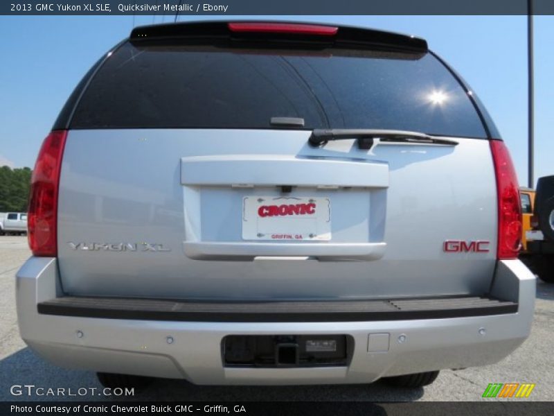 Quicksilver Metallic / Ebony 2013 GMC Yukon XL SLE