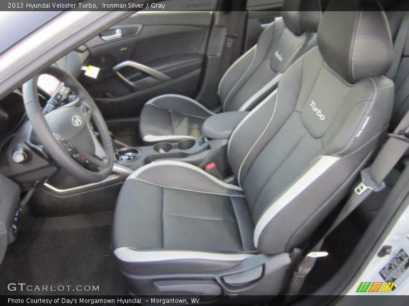 Front Seat of 2013 Veloster Turbo