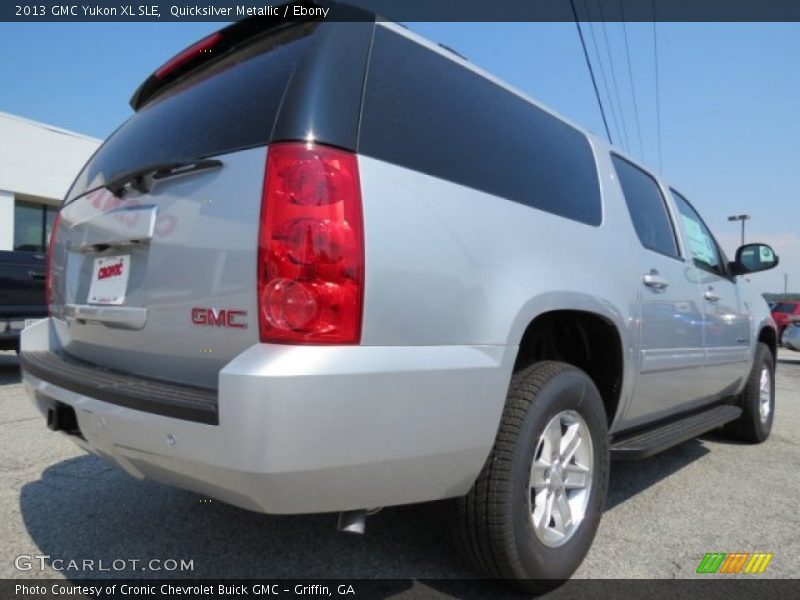 Quicksilver Metallic / Ebony 2013 GMC Yukon XL SLE