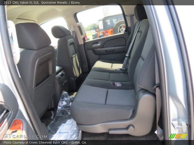 Rear Seat of 2013 Yukon XL SLE