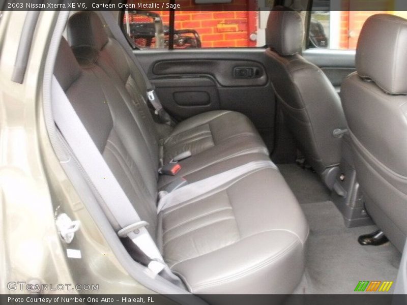 Canteen Green Metallic / Sage 2003 Nissan Xterra XE V6