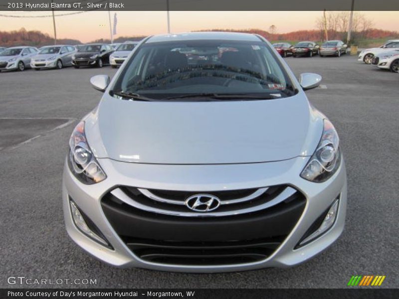 Silver / Black 2013 Hyundai Elantra GT