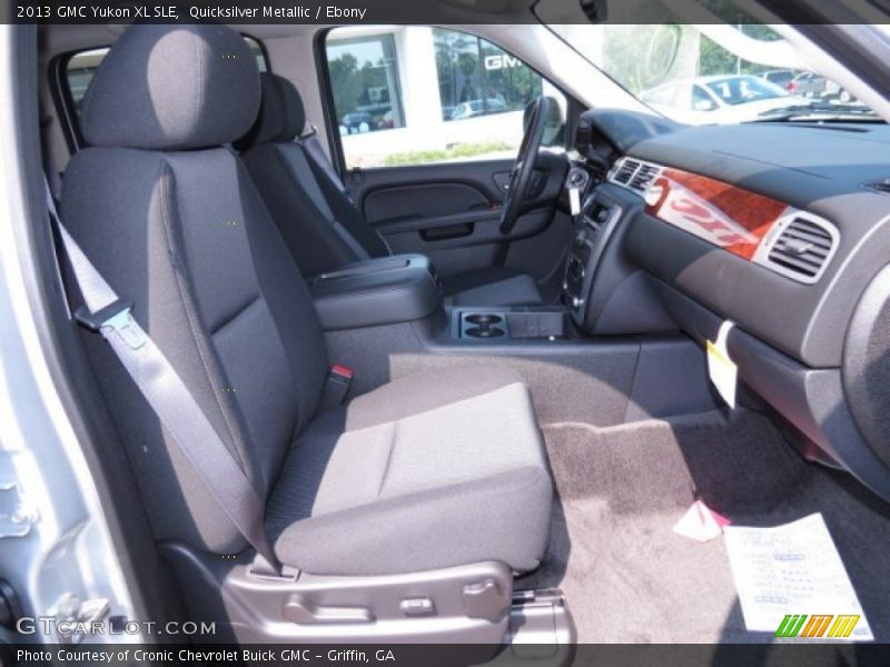 Quicksilver Metallic / Ebony 2013 GMC Yukon XL SLE