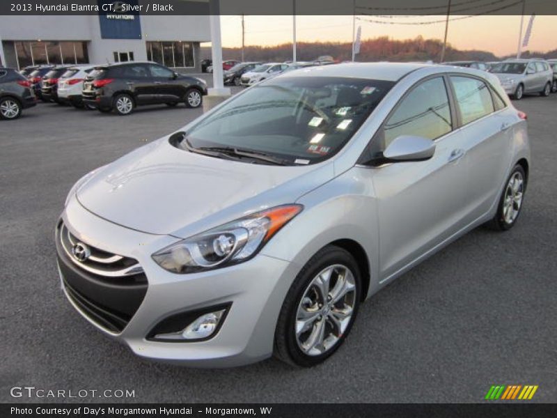 Silver / Black 2013 Hyundai Elantra GT