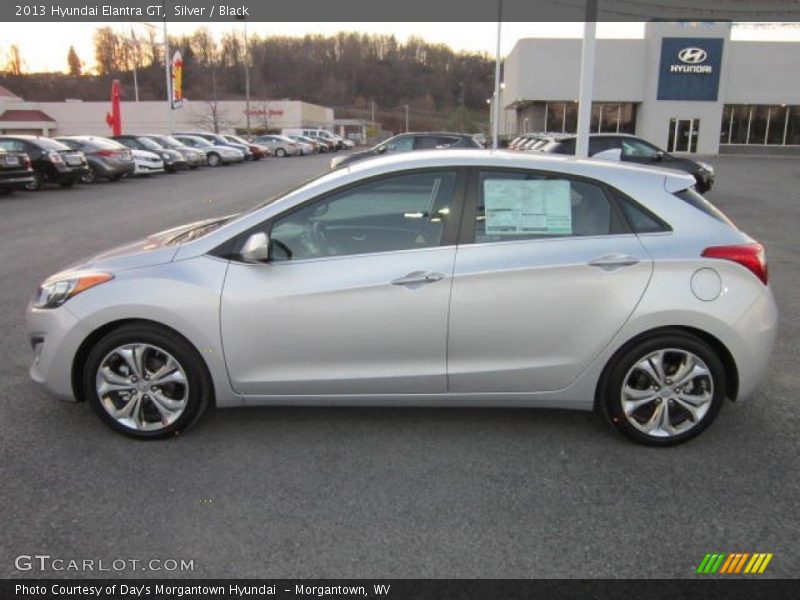 Silver / Black 2013 Hyundai Elantra GT