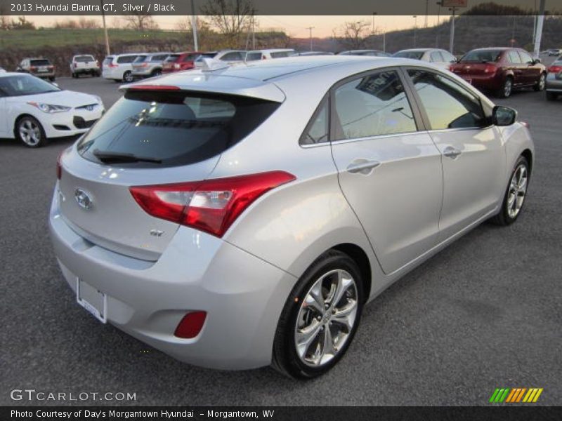 Silver / Black 2013 Hyundai Elantra GT