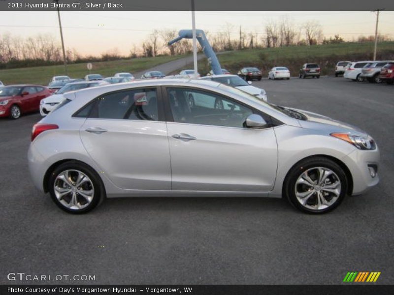 Silver / Black 2013 Hyundai Elantra GT