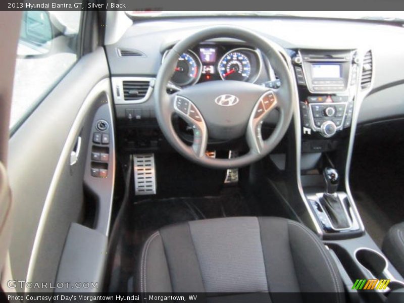 Silver / Black 2013 Hyundai Elantra GT