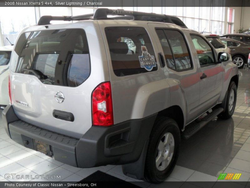 Silver Lightning / Charcoal 2008 Nissan Xterra S 4x4