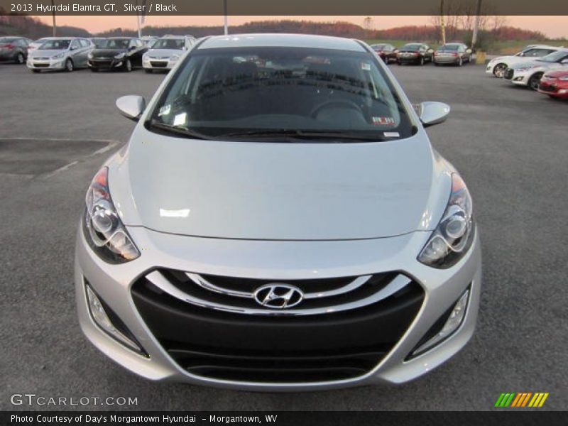 Silver / Black 2013 Hyundai Elantra GT