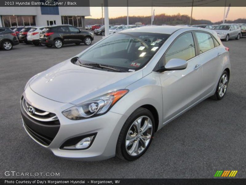 Silver / Black 2013 Hyundai Elantra GT