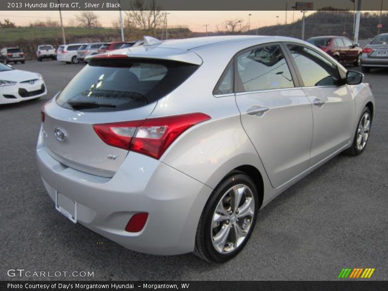 Silver / Black 2013 Hyundai Elantra GT
