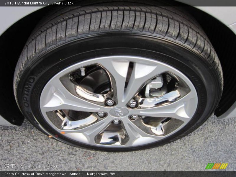 Silver / Black 2013 Hyundai Elantra GT