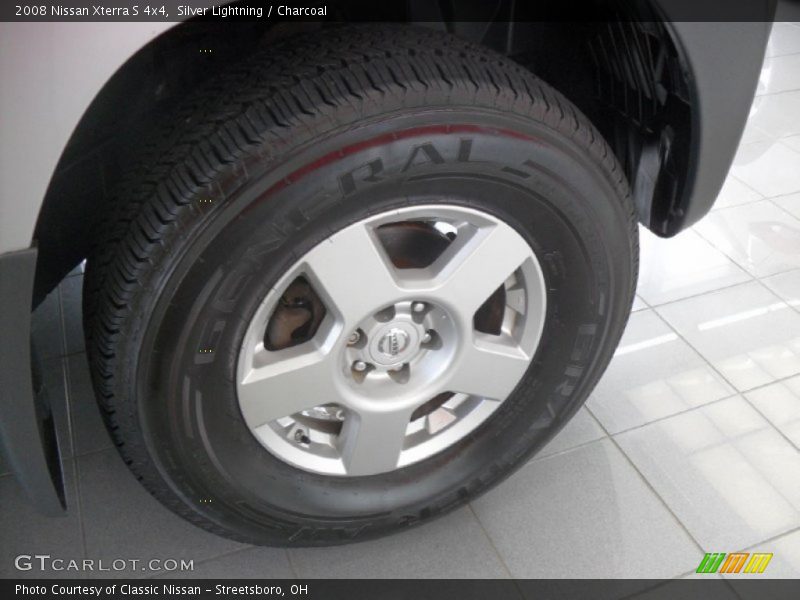 Silver Lightning / Charcoal 2008 Nissan Xterra S 4x4