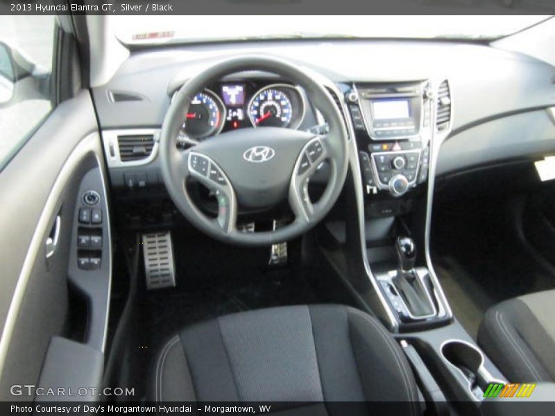 Silver / Black 2013 Hyundai Elantra GT