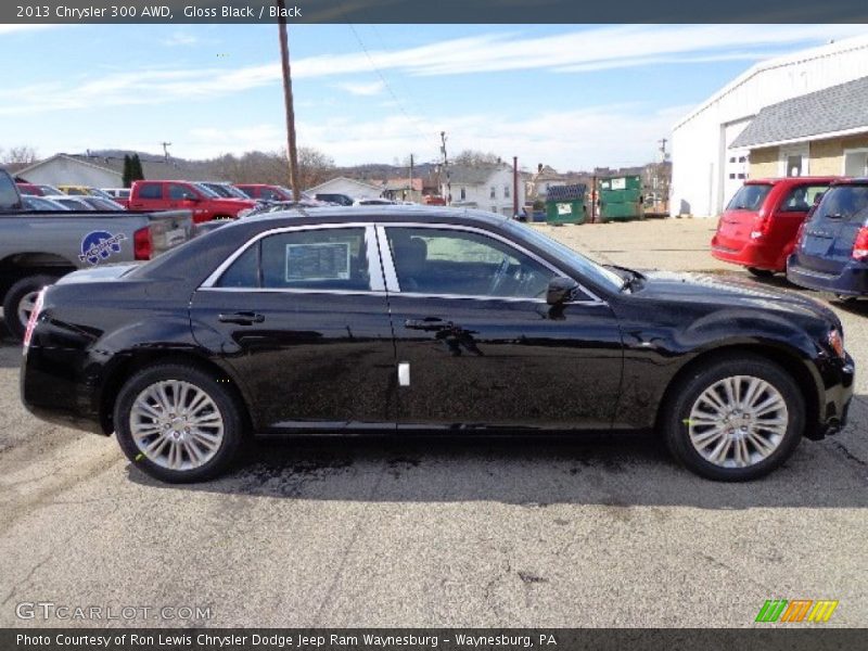 Gloss Black / Black 2013 Chrysler 300 AWD