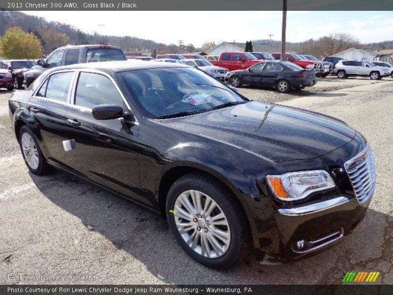 Gloss Black / Black 2013 Chrysler 300 AWD