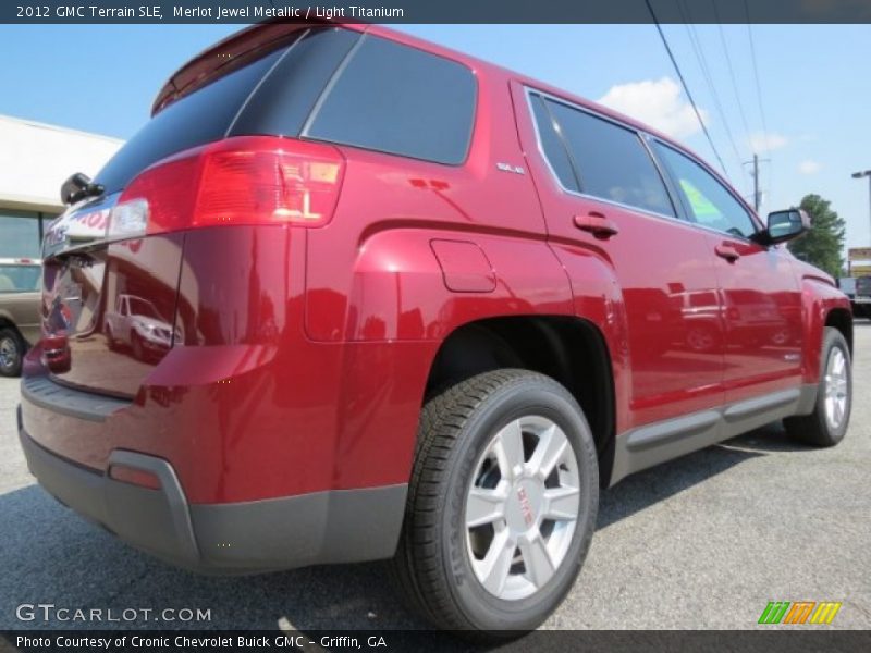 Merlot Jewel Metallic / Light Titanium 2012 GMC Terrain SLE