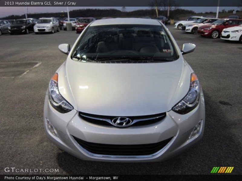 Silver / Gray 2013 Hyundai Elantra GLS
