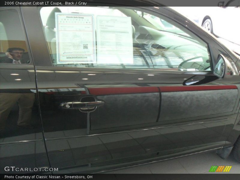 Black / Gray 2006 Chevrolet Cobalt LT Coupe