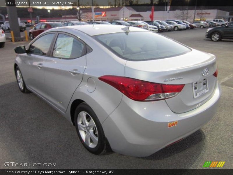 Silver / Gray 2013 Hyundai Elantra GLS