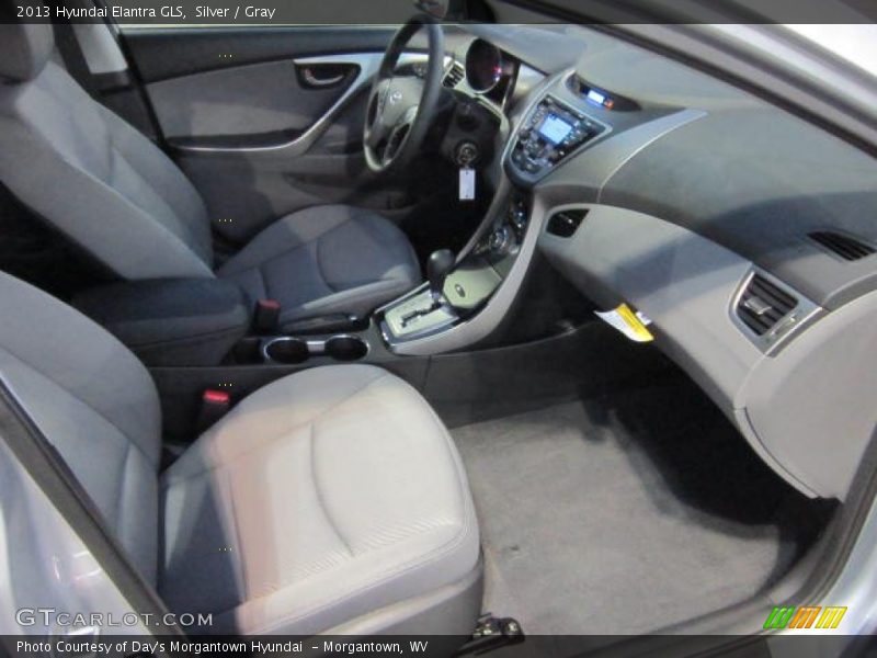 Silver / Gray 2013 Hyundai Elantra GLS