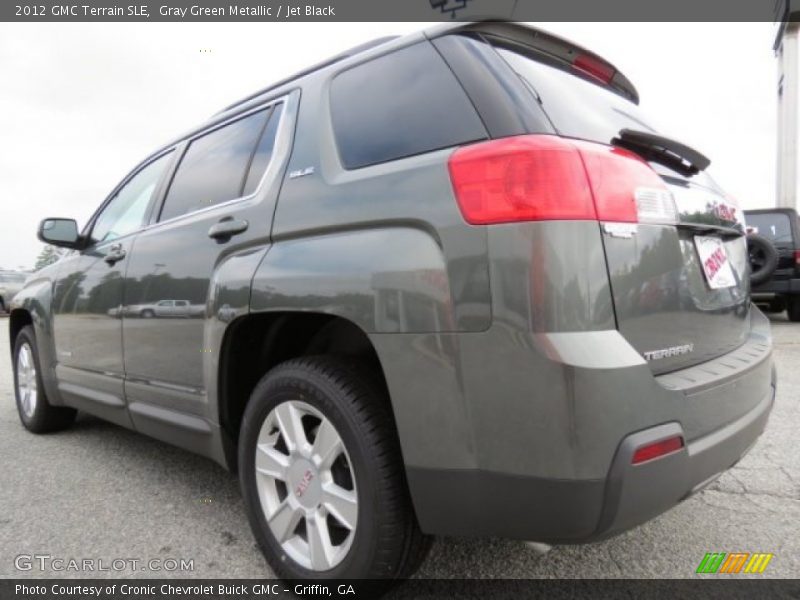 Gray Green Metallic / Jet Black 2012 GMC Terrain SLE