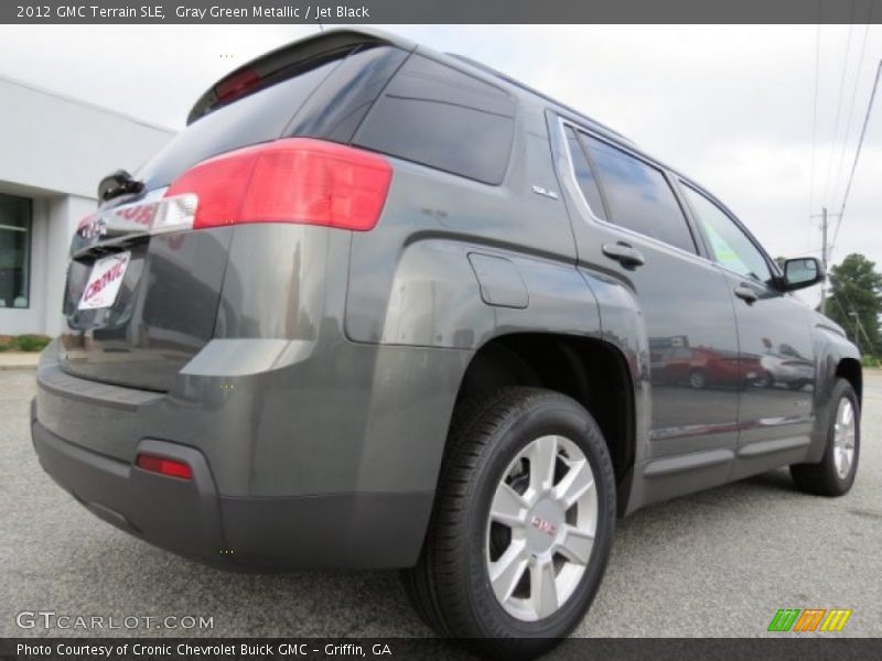 Gray Green Metallic / Jet Black 2012 GMC Terrain SLE