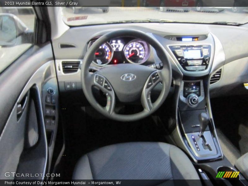 Silver / Gray 2013 Hyundai Elantra GLS