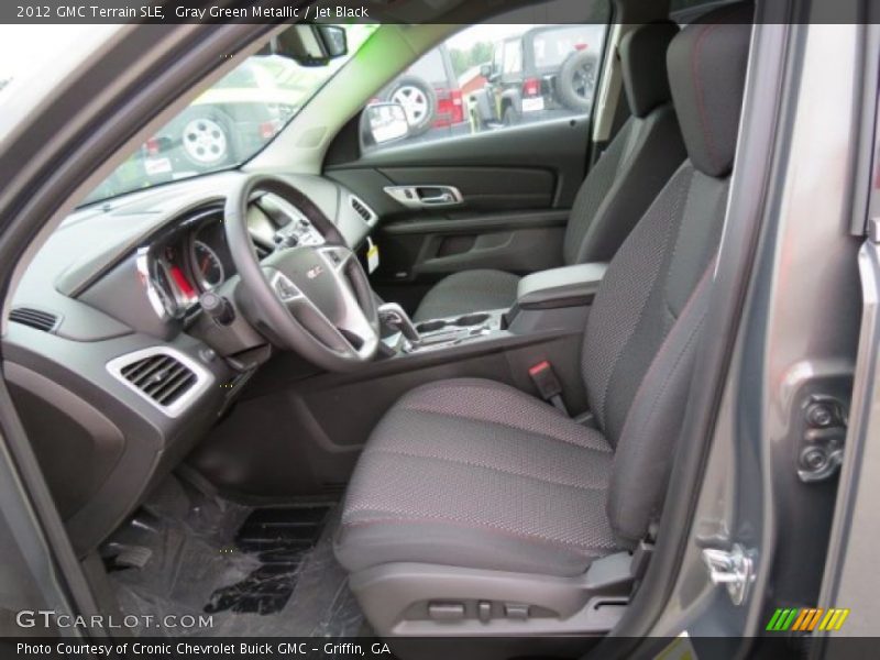 Gray Green Metallic / Jet Black 2012 GMC Terrain SLE