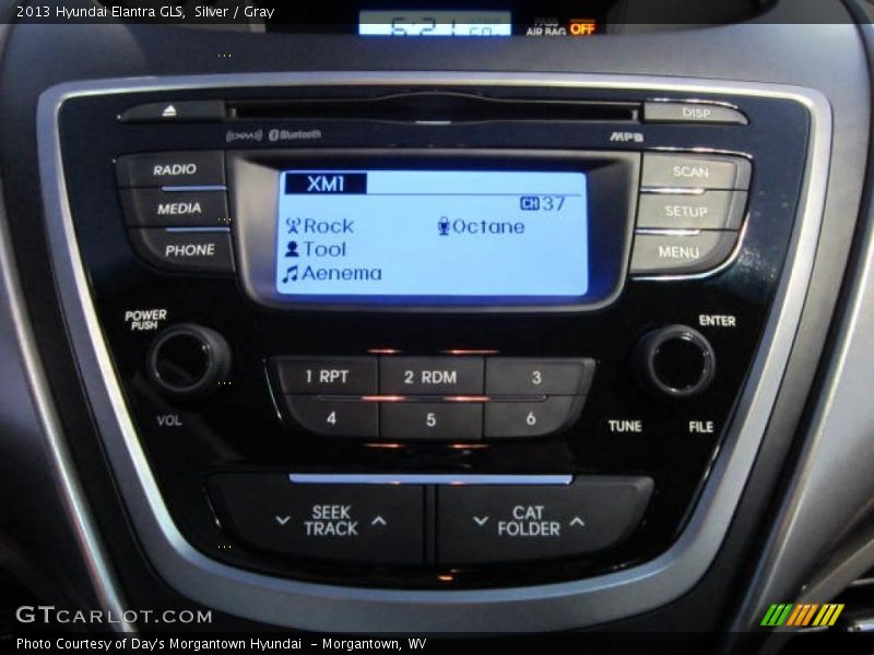 Silver / Gray 2013 Hyundai Elantra GLS