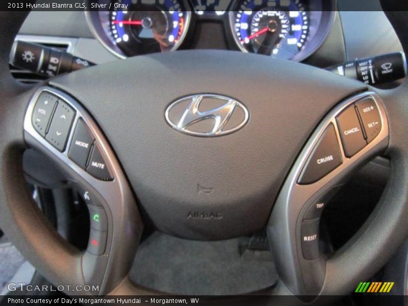Silver / Gray 2013 Hyundai Elantra GLS