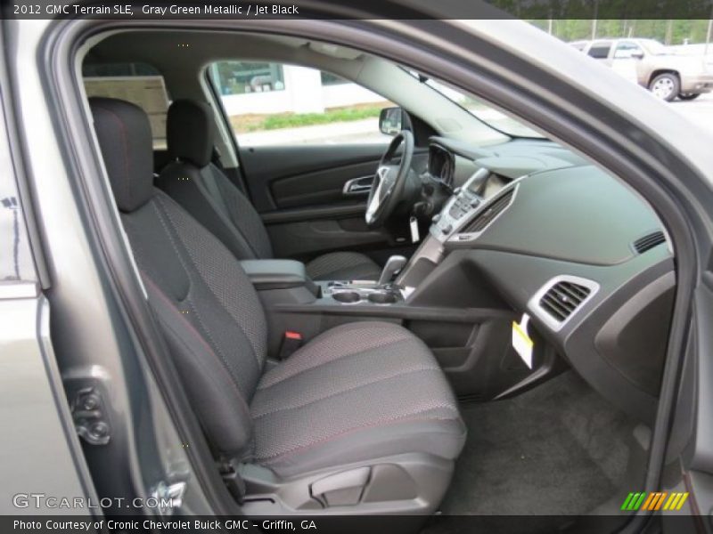 Gray Green Metallic / Jet Black 2012 GMC Terrain SLE