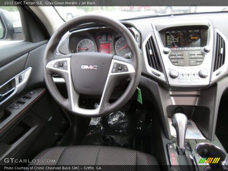 Gray Green Metallic / Jet Black 2012 GMC Terrain SLE