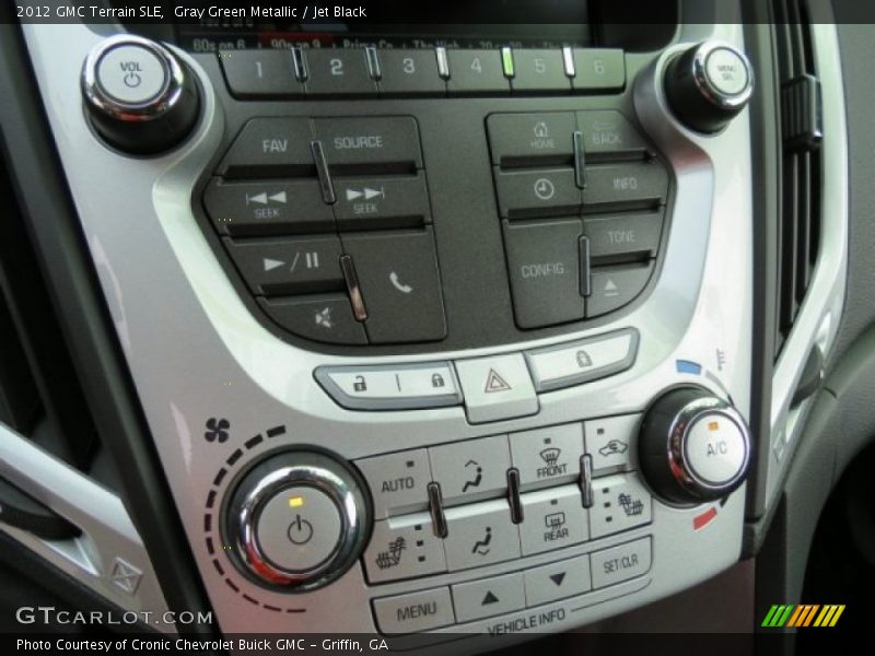 Gray Green Metallic / Jet Black 2012 GMC Terrain SLE
