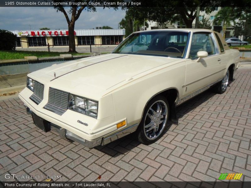 Front 3/4 View of 1985 Cutlass Supreme Brougham Coupe