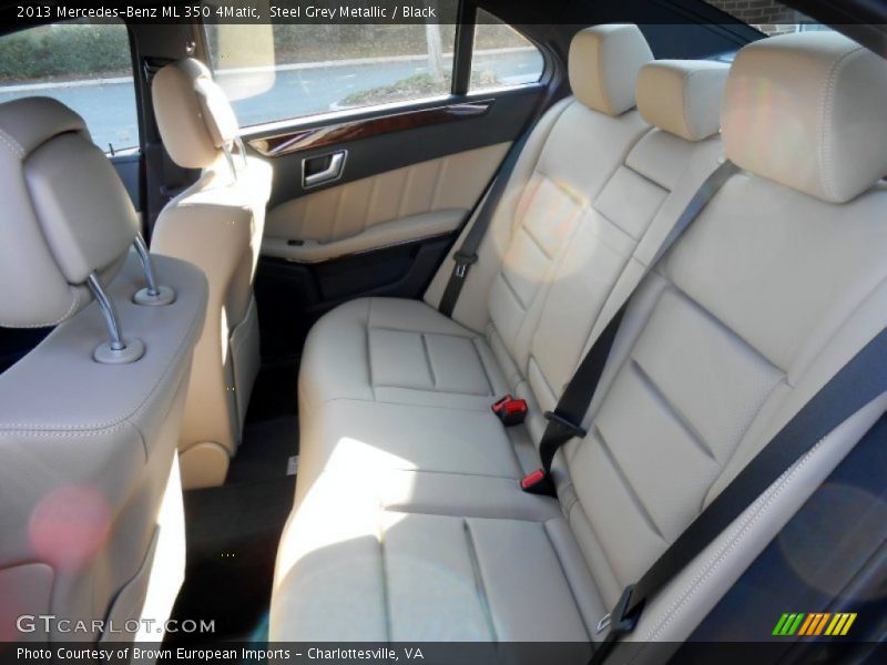 Steel Grey Metallic / Black 2013 Mercedes-Benz ML 350 4Matic
