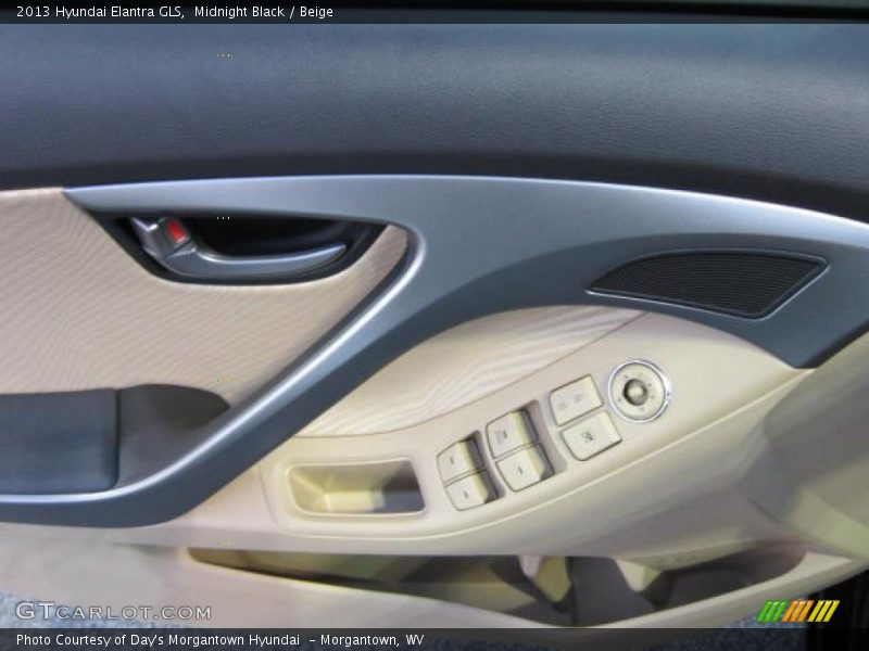 Midnight Black / Beige 2013 Hyundai Elantra GLS