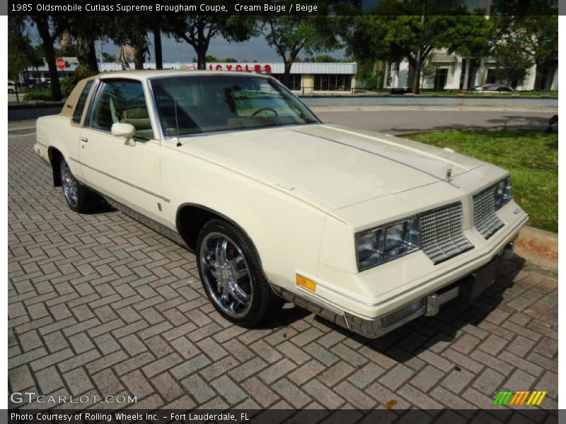 Front 3/4 View of 1985 Cutlass Supreme Brougham Coupe
