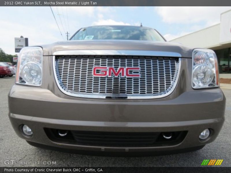 Mocha Steel Metallic / Light Tan 2012 GMC Yukon SLT