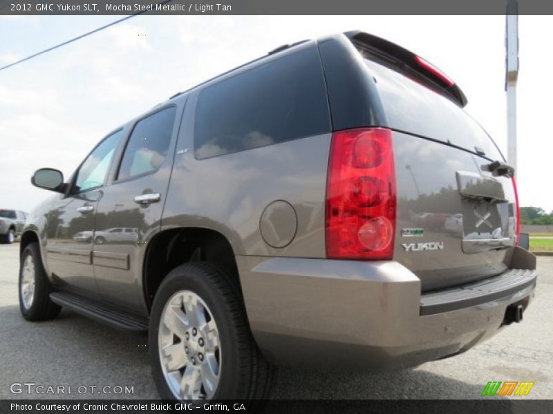 Mocha Steel Metallic / Light Tan 2012 GMC Yukon SLT