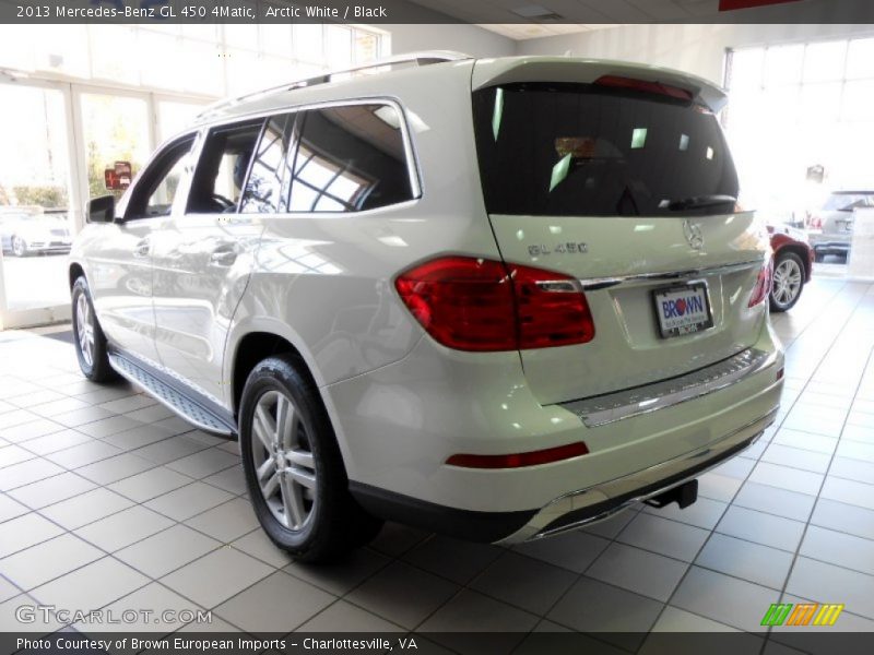 Arctic White / Black 2013 Mercedes-Benz GL 450 4Matic